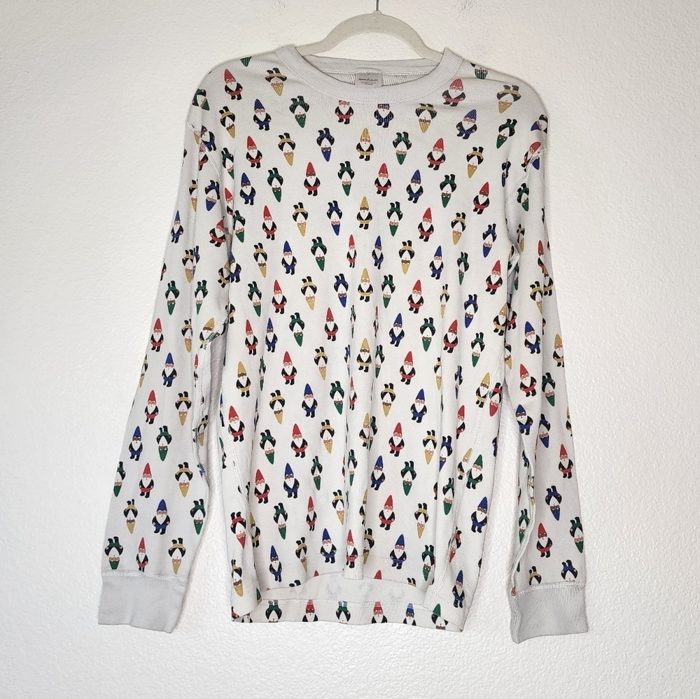 Hanna Andersson Cream Pajama Set with Multicolor Pattern - Picture 2 of 8